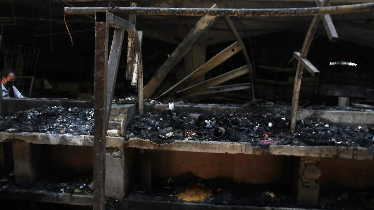 Incendio en San Juan de Dios